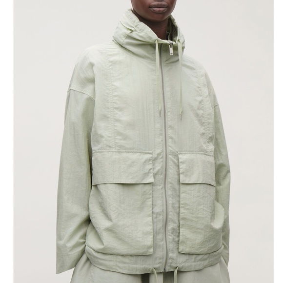 Zip Hooded Windbreaker Jacket 